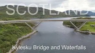 Kylesku Bridge, Wailing Widow and Clashnessie Waterfalls - don't miss the end! #nc500 #scotland