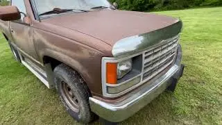 Time to Restore my 89 chevy Cheyenne truck Pt.1