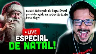 🎅 LIVE DE NATAL: O PAPAI NOEL NÃO QUER QUE VOCÊ VEJA ISSO!