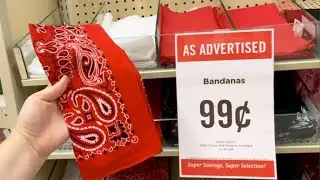 Genius NEW DIY fall 2023 decor trends using a 99&cent; bandana and more!