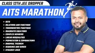 Class 12th Maths Super Revision🔥 | AITS Marathon - 2 | JEE 2025 | Rahul Dhakad Sir | Rankplus
