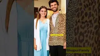 @TheDeverakonda के साथ भोजपुरी एक्ट्रेस @AksharaSingh32 Liger Movie Promotion #shorts