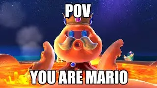 First Person in Super Mario Galaxy