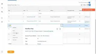 Edit Business Process,Consolidated Approval in Workday