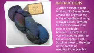 How to Clean Antique Needlepoint