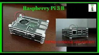 Raspberry Pi 3 B Kit retro console Arcade, assemblaggio 🎮🕹️