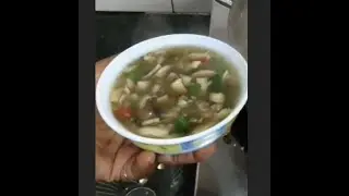 Hot Mushroom Veg Soup | Immunity Boosting Homemade Soup#viral #trending #ytshorts #immunitybooster 