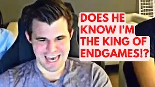Magnus Carlsen plays INTENSE ENDGAME COMEBACK to CRUSH Russian GM in Blitz