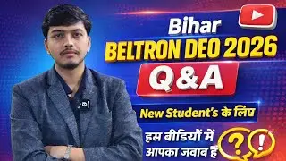 Bihar Beltron Deo New 2026 | Q & A | Update And Comments Reply 🎉✨