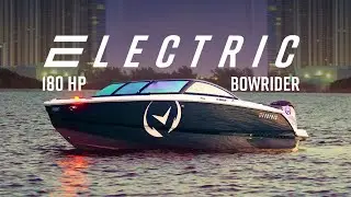World's First Electric ⚡ 180hp Bowrider | H2e Four Winns