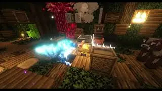 Glowing Dragon with his favorite Minecraft song Otherside by Lena Raine.