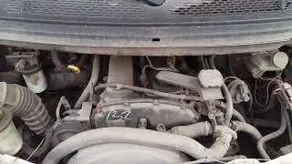 Работа двигателя Ford Transit 2005 г. 2.4 Td 116  л.с.