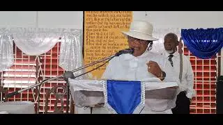 Sabbath morning service Preacher Evg.W. Harrison Topic; There's something about number one. 17/01/26