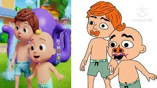 High five song | summer water park splash | cocomelon funny drawing meme   |funny drawing video😂😂😂