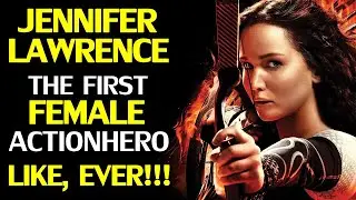 Jennifer Lawrence stupidly thinks she is first ever female actionhero | MEitM Clip