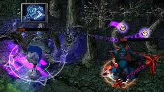DOTA SPIRIT BREAKER vs SLARDAR: 200% ATTACK SPEED (CARRY BUILD)