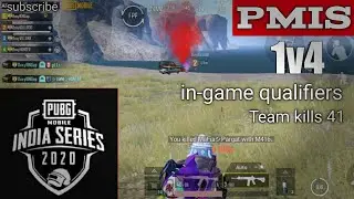 PMIS in-game qualifiers (41kills) highlights Rush Gameplay