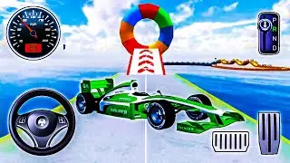 Impossible Formula Car Stunts - Mega Ramp Simulator 2022 Challenge Mode - Gameplay Android #1