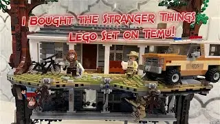 Я купил набор Lego Upside Down Stranger Things 75810 на Temu! Вот мой отзыв.