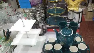 বিভিন্ন ডিজাইনের কাটলারি হোল্ডার,কেক বা ফ্রুটস স্ট্যান্ড,টি সেট,মুভিং মশলাদানির দাম|Mrs Homemaker BD