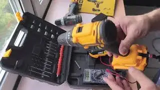 Китайский шуруповёрт DeWalt 90-130N.M 24V. Обзор, тесты, разборка.