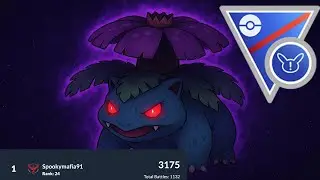 Rank 1 on Leaderboard Spookymafia91 does it again in GL remix Pokemon Go