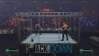 WWE 2K24 Which Kane Survives the Steel Cage Challenge?