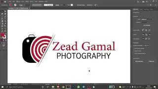 HOW TO CREATE PHOTOGRAPHY LOGO - ZEAD LOGO #art #graphicdesign #design #tutorial