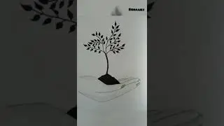 Save trees drawing /#trees /#easydrawing /#short /#shortvideo /#shorts /#youtubeshorts /#art