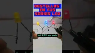 Destellos automáticos en tus series led #decoraciónnavideña #aprendaelectricidadbasica #diy