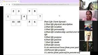 PAST LIFE READING learn tarot with ishvari start your learning journey #tarot #learning #spread