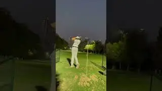 Working on my swing#golfswing #golfprodigy #juniorgolf #juniorgolfer #nightgolf
