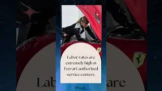 Ferrari Repairs Are Next Level Expensive!
