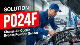КАК ИСПРАВИТЬ КОД ОШИБКИ P024F OBD II: Цепь датчика положения обходного патрубка интеркулера надд...