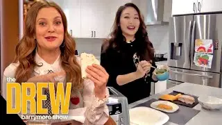 Michelle Park Shows Drew How to Make the Perfect Panini in a Toaster | Drew's News