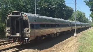 Inspection Cars on Amtrak Regional