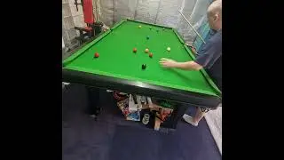 Playing snooker and stopped it and went in at 54.Friendly game not #snooker