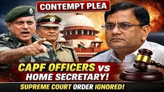 Ex-CAPF officials contempt plea against Home Secretary for not implementing Supreme Court Order