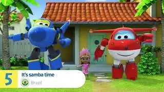 Jerome's best clips | Top 5 | Superwings Hot Clips Highlights