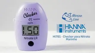 Unboxing do novo Checker de Nitrato Marinho HI781