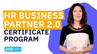 HR Business Partner 2.0 Certificate Program Course Overview