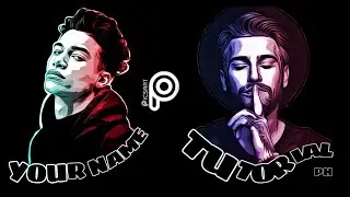 How to Create GAMING FACE LOGO Design in PicsArt | Remini | Cartoon Photo Apps | EASIEST WAY | V. 2