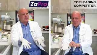 Hand sanitizer without the sticky residue - ZaPro beats the competition