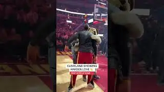 James Harden is intro'd as a Cav for the first time in CLE 👏