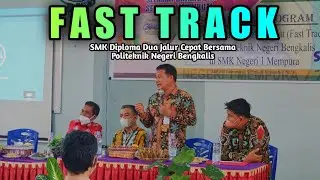 Sosialisasi Program SMK Diploma Dua Jalur Cepat (Fast Track) bersama Politeknik Negeri Bengkalis