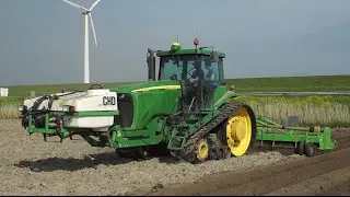 Ruggen frezen met John Deere rupstrekker - AgriTraderTV #39