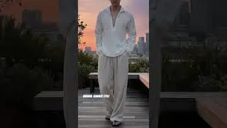 Minimal Summer Outfit for Men | Clean & Relaxed Style #oldstyle #mensfashion #maximalistfashion
