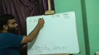 Ex 54D Number 4 Page 276 Alternative Method Mathematics Book 2 L.Harwood Clarke #MathswithMilan