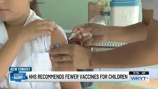 HHS reduces vaccine recommendations for children