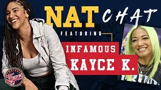 #NatChat: Infamous Kayce K. Joins Natalie Achonwa | Indiana Fever WNBA